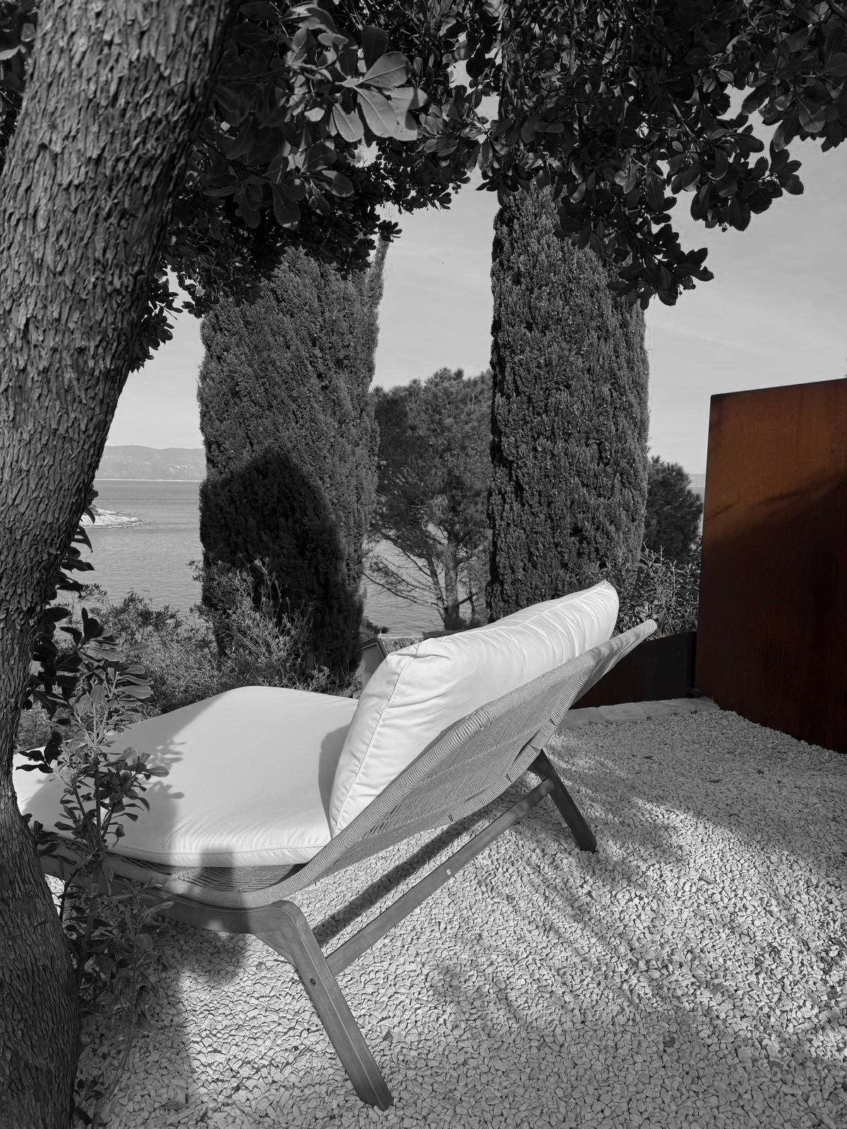 Project Adriatica — corten steel coastal garden Croatia